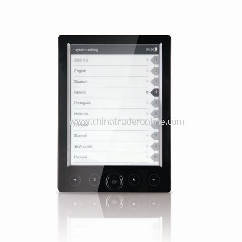 6 inch ebook reader from China