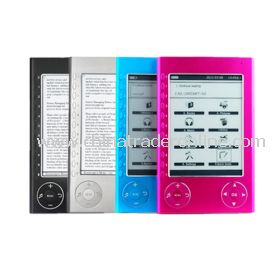 Metal Shell Ebook Reader - 6 Inch, E-Ink Display,4 Colors Available from China