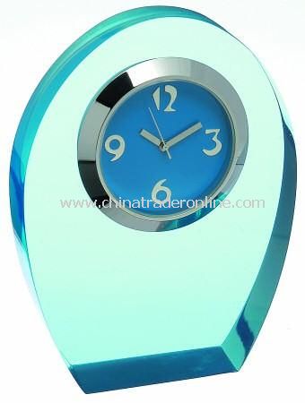 Teardrop Design Acrylic Desk Clock