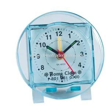 Transparent Blue Clock from China