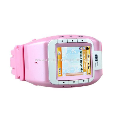 Sports Tri Band Bluetoth Mp3/Mp4 Player Watch Cell Phone from China