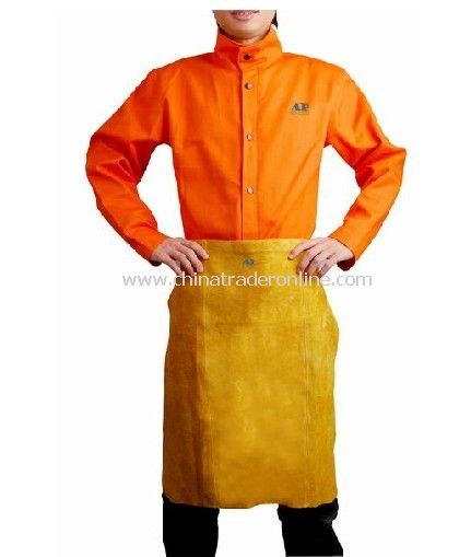 Golden Leather Waist Apron from China