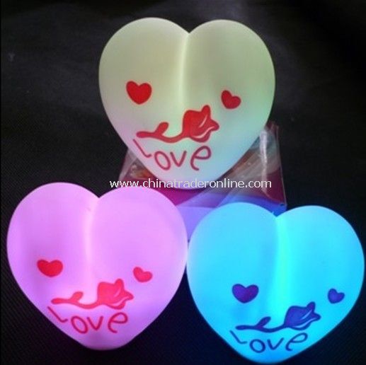 led heart ball with logo love from China