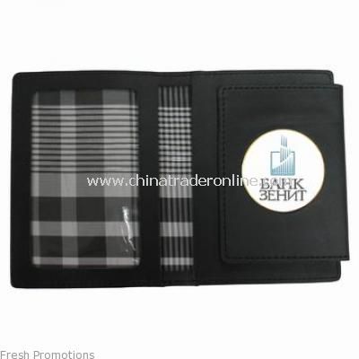 Synthetic Badge Holder Wallet