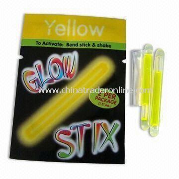 Fishing Glow Stick, Measures 4.5 x 40mm, Eco-friendly