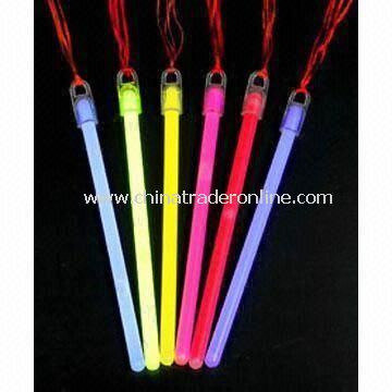 Mega Glow Sticks, Made of PE, Wrapped with Lanyard/String Enclosed from China