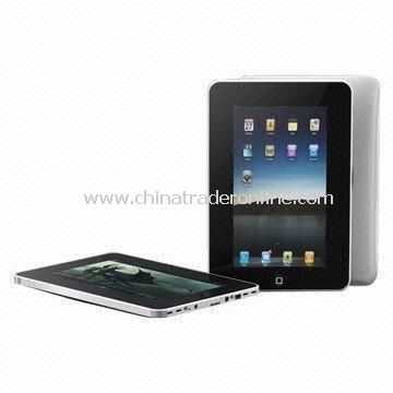 Tablet PC with 7-inch WVGA Touchscreen Display and Wi-Fi Function