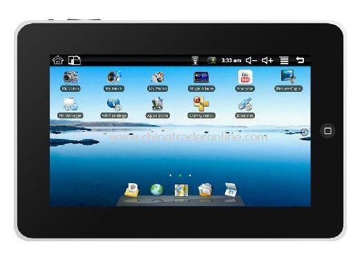 7 WVGA wide-screen Tablet PC