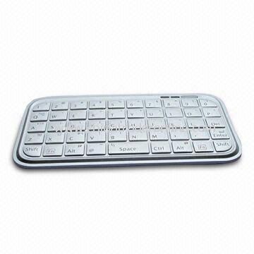 Bluetooth Wireless Keyboard For iPad, Sized 115 x 60 x 7mm from China