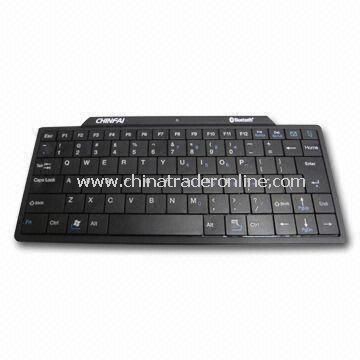 Hard Plastic Mini Bluetooth Keyboard for Apples iPad, Measuring 250 x 110 x 12mm from China