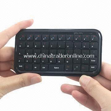 Mini Bluetooth Keyboard for Mobile Phone and Computer, Supports USB Charge