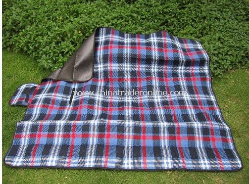 Scotland Scottish Style Fleece Polyester Picnic Blanket from China