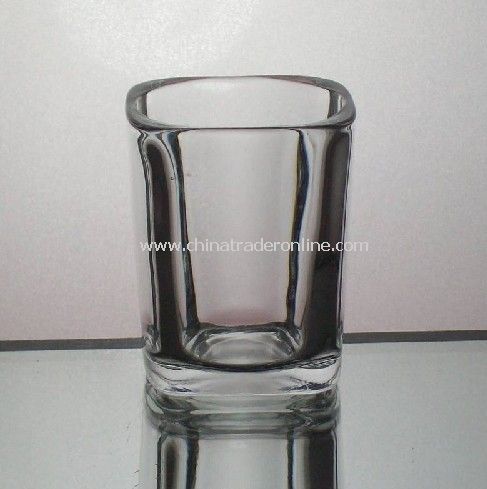 Square Shot Glass with 76ml Capacity