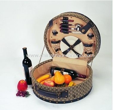 Wooden Picinc Basket for 2 Person from China