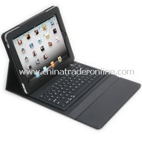 2.4G Leather Case with Built-in Keyboard for iPad from China