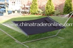 Bliss Comfort Classic Poly Quilted Hammock With S Stitch Comfort Quilt - Raven Black from China