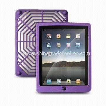 Cover for iPad, Made of Plastic Material, with Araneose Back Cover Case from China