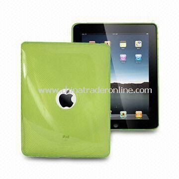 Fashionable TPU Covers for Apples iPad, Various Colors Available with Scratchproof Feature