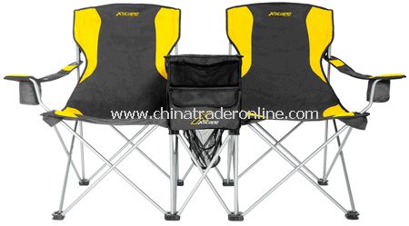 Quad-Fold Double Chair with Table from China