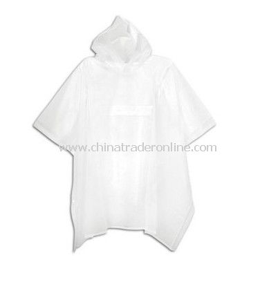 Emergency Rain Poncho from China