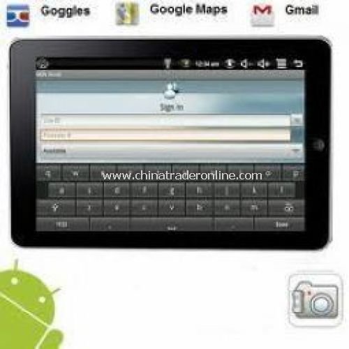 Google Android 2.1 OS 7 TFT Touch Screen 3G Tablet PC MID with WiFi & Camera