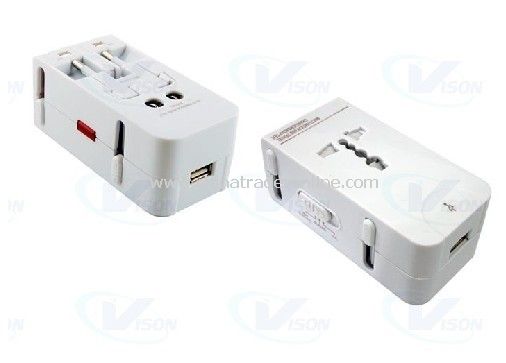 Universal Travel Adapter with USB