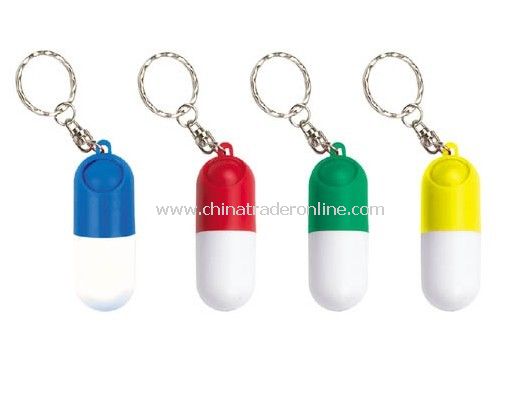Pill Key Chain