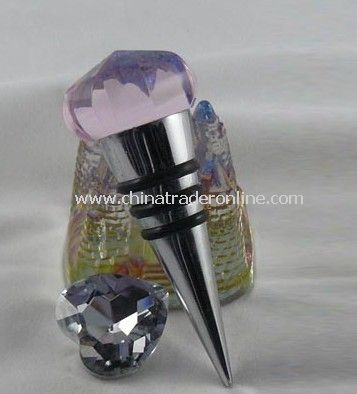 Crystal Wine Bottle Stopper from China