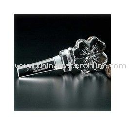 Glass Heart Wine Bottle Stopper from China