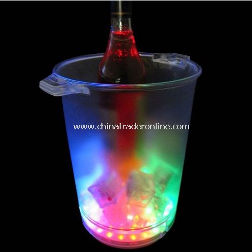 LED Flashing Ice Barrel/ Bucket