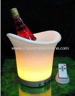 LED Ice Bucket /LED Wine Cooler from China