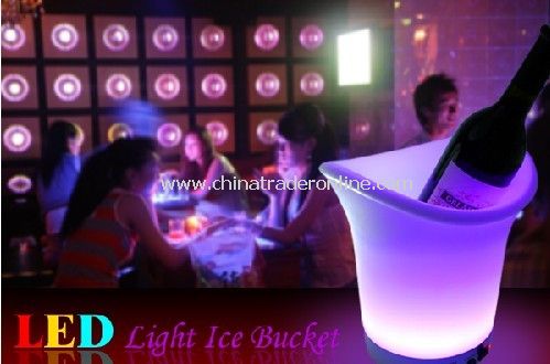LED Illuminated Ice Bucket