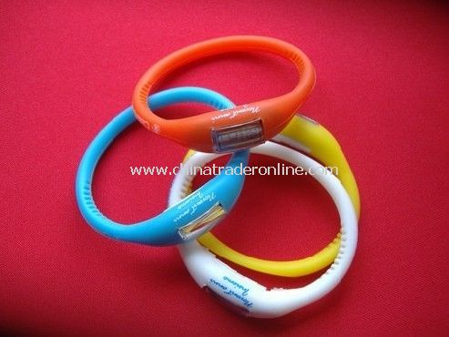 Ion Silicone Watches from China