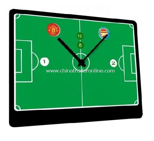 Calendar Clocks with Football-Play Teams Showed from China