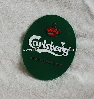 Soft Rubber Coaster from China