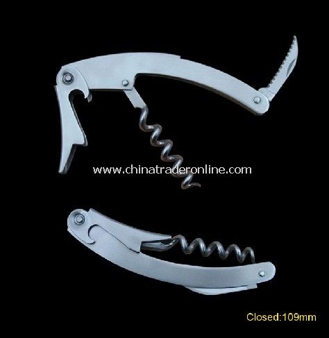 Stainless Steel Waiters Corkscrew from China