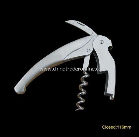 Waiters Corkscrew With Aluminium Handle