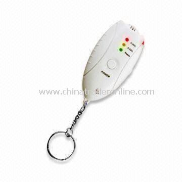 Alcohol Breath Tester with Quick Response and Resume, Measures 83.5 x 40.5 x 22mm from China