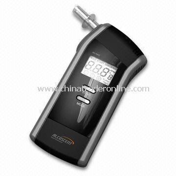 CE/FDA, RoHS-approved Digital Alcohol Breathalyzer in Sensor Module Change Type with Self-Diagnostic from China
