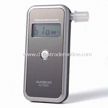 CE/FDA approved Digital Personal Alcohol Breathalyser with Replaceable Sensor Module Type from China