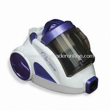 Cyclone Vacuum Cleaner, 4m of Cable Length, 1,400 and 1,200W Power