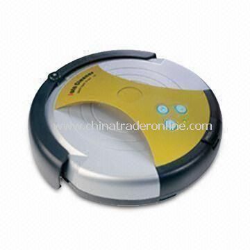 Robotic Home Vacuum Cleaner with Remote Controller, Auto-charging Station and Virtual Wall Detector from China