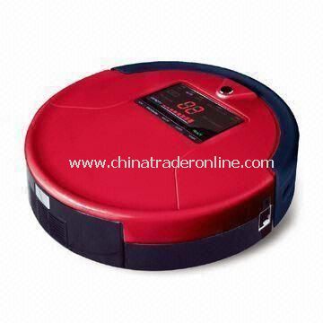 Robotic Vacuum Cleaner with Li-ion Battery and Mop to Clean the Floor and LED Screen