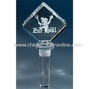 Image 3 Crystal(TM) Diamond Wine Bottle Stopper from China