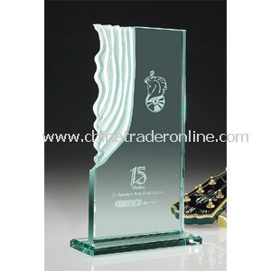 Jade Sculpted Waterfall Award | Jaffa