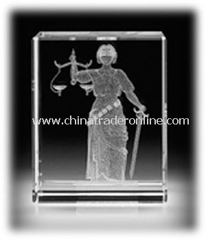 Small Block - Lady of Justice from China