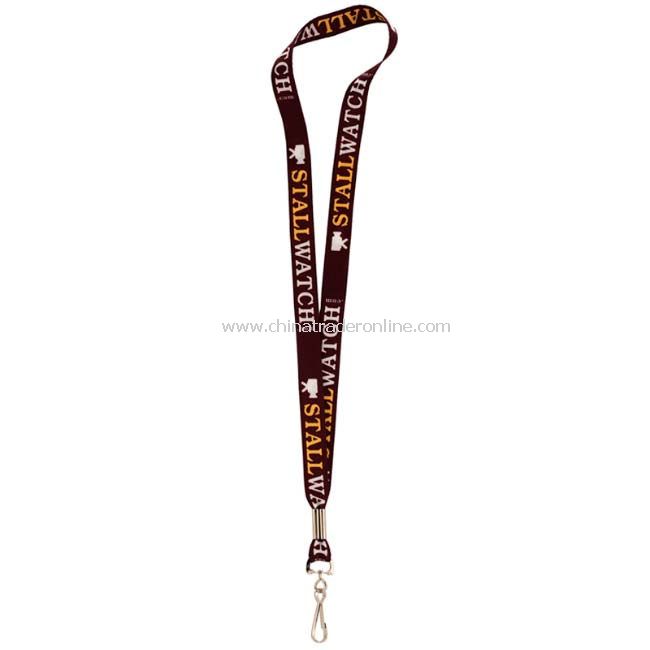 3/4inch Sublimated Lanyard with J-Clip from China