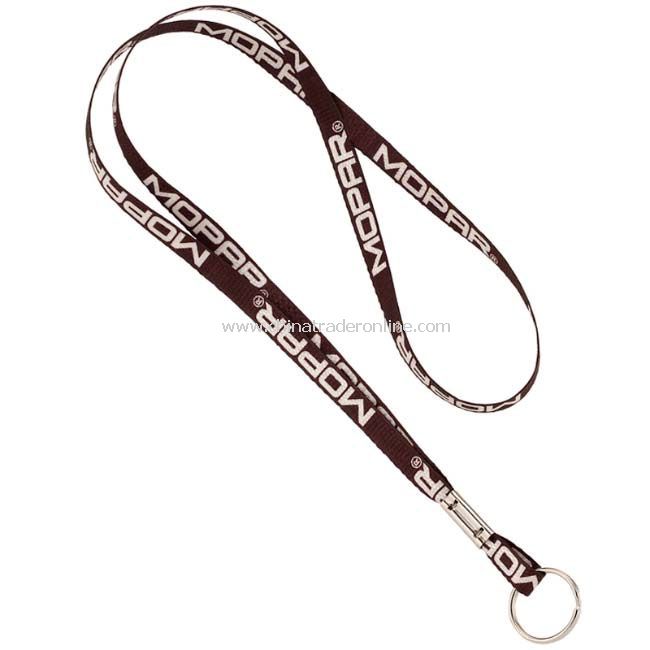 3/8inch Recycled Sublimated Lanyard with Split Ring