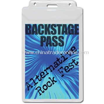 Event Size Badge Holder