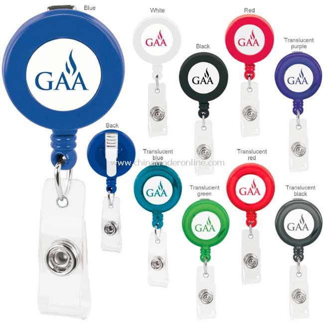 Promo Value Retractable Badge Holder